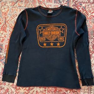 Vintage Haley Davidson thermal T-shirt women’s large